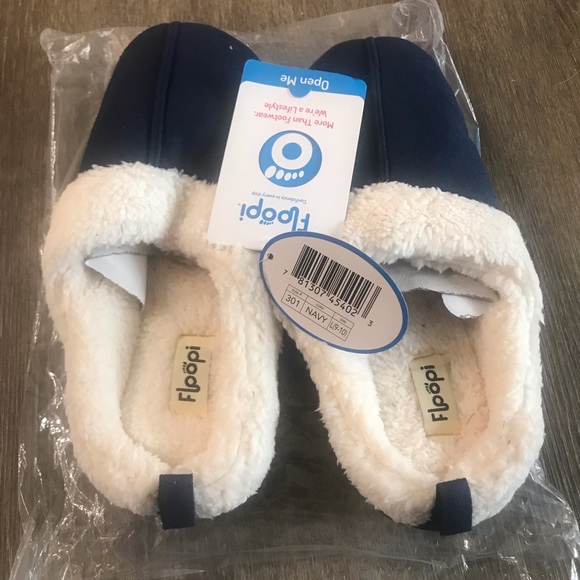 Floopi Olivia Faux Suede Clog Slippers - Picture 2 of 3